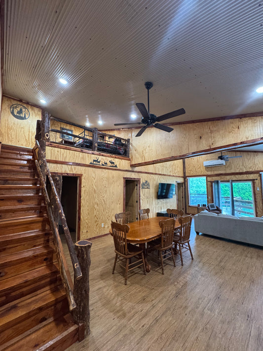 Creekfront Cabin 1 | 3-Bedroom + Loft & 1.5 Bath